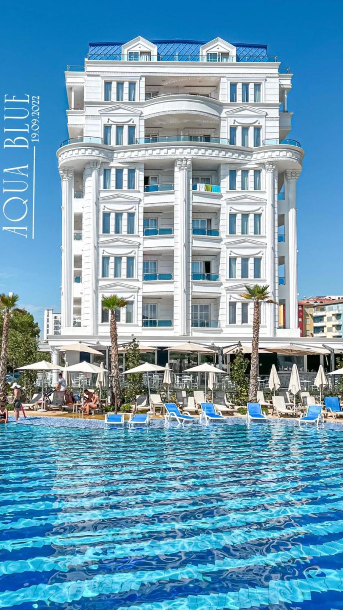 Fafa Aqua Blue Hotel Golem  Eksteriør billede