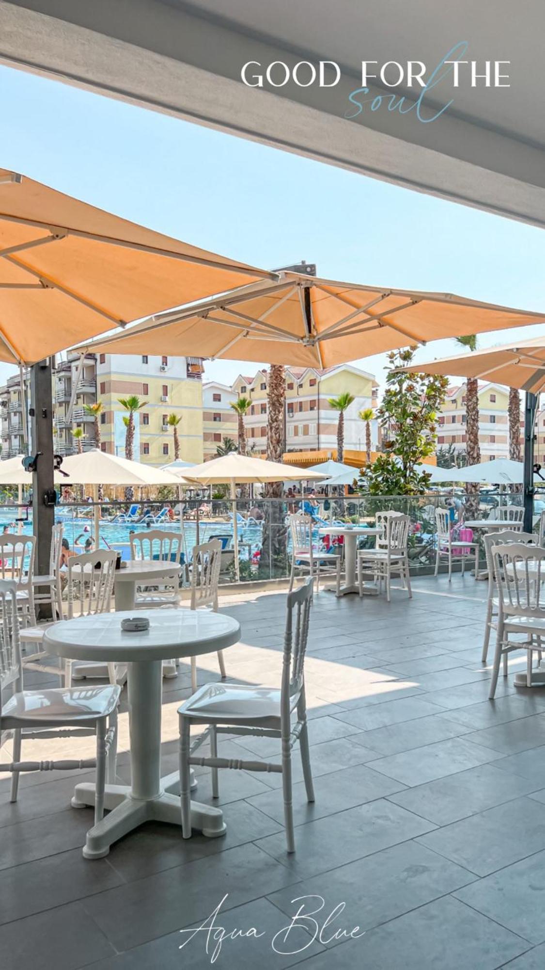Fafa Aqua Blue Hotel Golem  Eksteriør billede